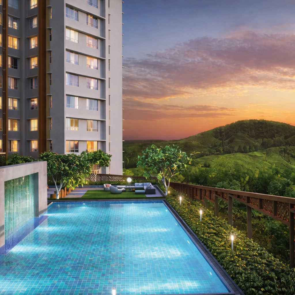 Runwal Sanctuary Mulund - Swimming Pool