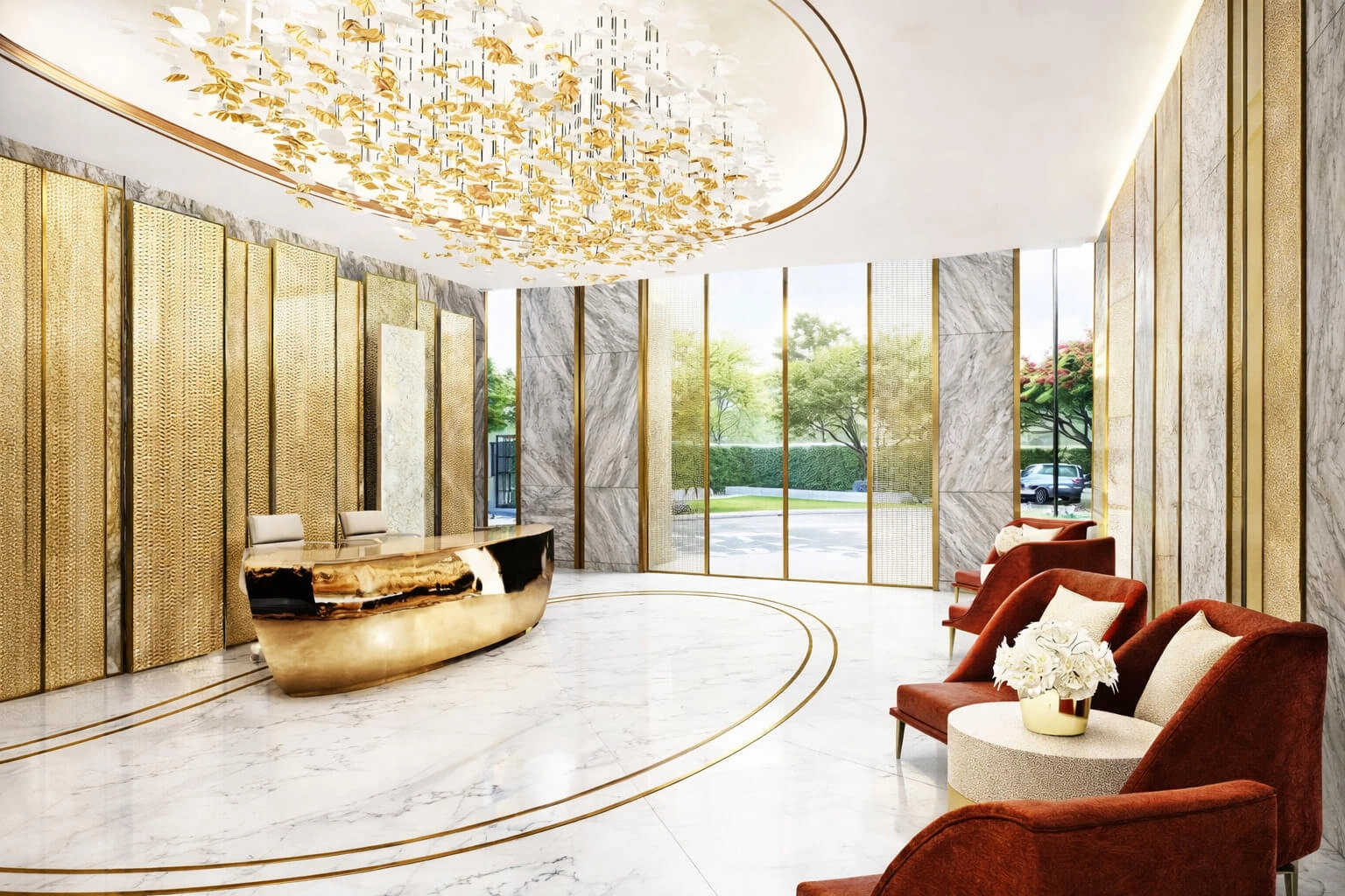 Lodha Seamont Malabar Hill - Tower Entrance Lobby