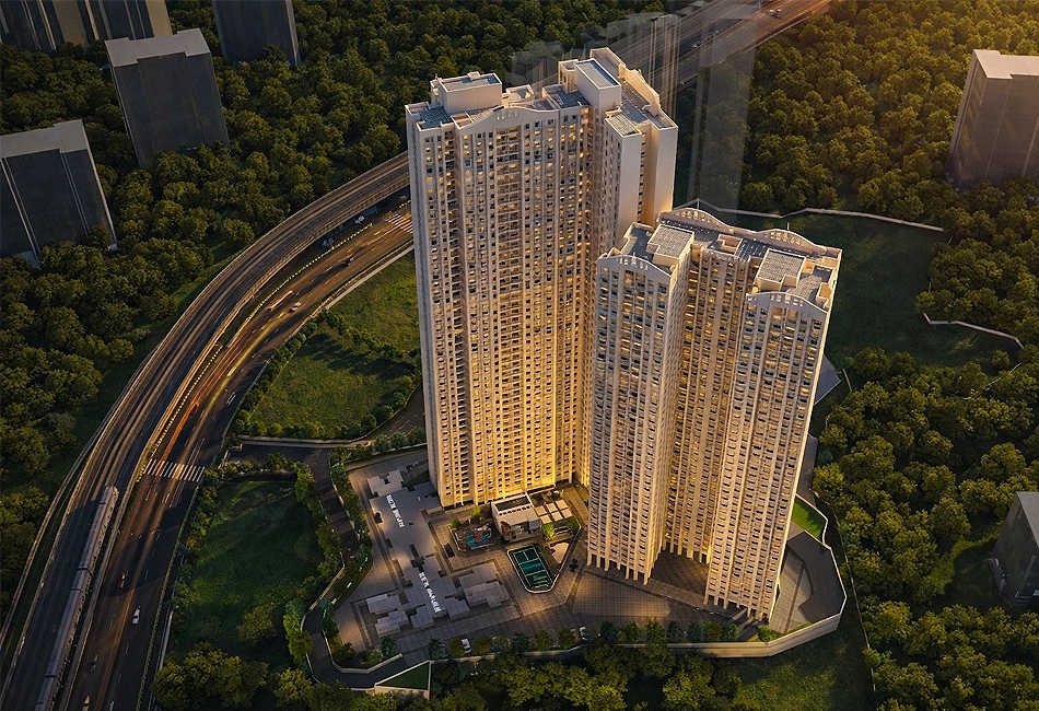 Puraniks Rahayu Ghodbunder Road - Elevation