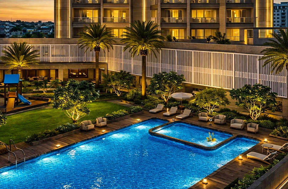 Today Eden Garden Airoli - Swimming Pool