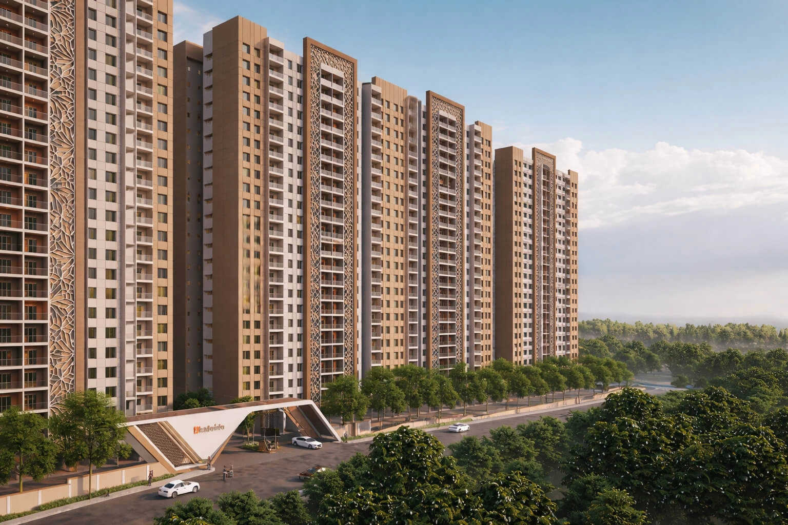 Kohinoor Greentastic Kharadi - Elevation 2