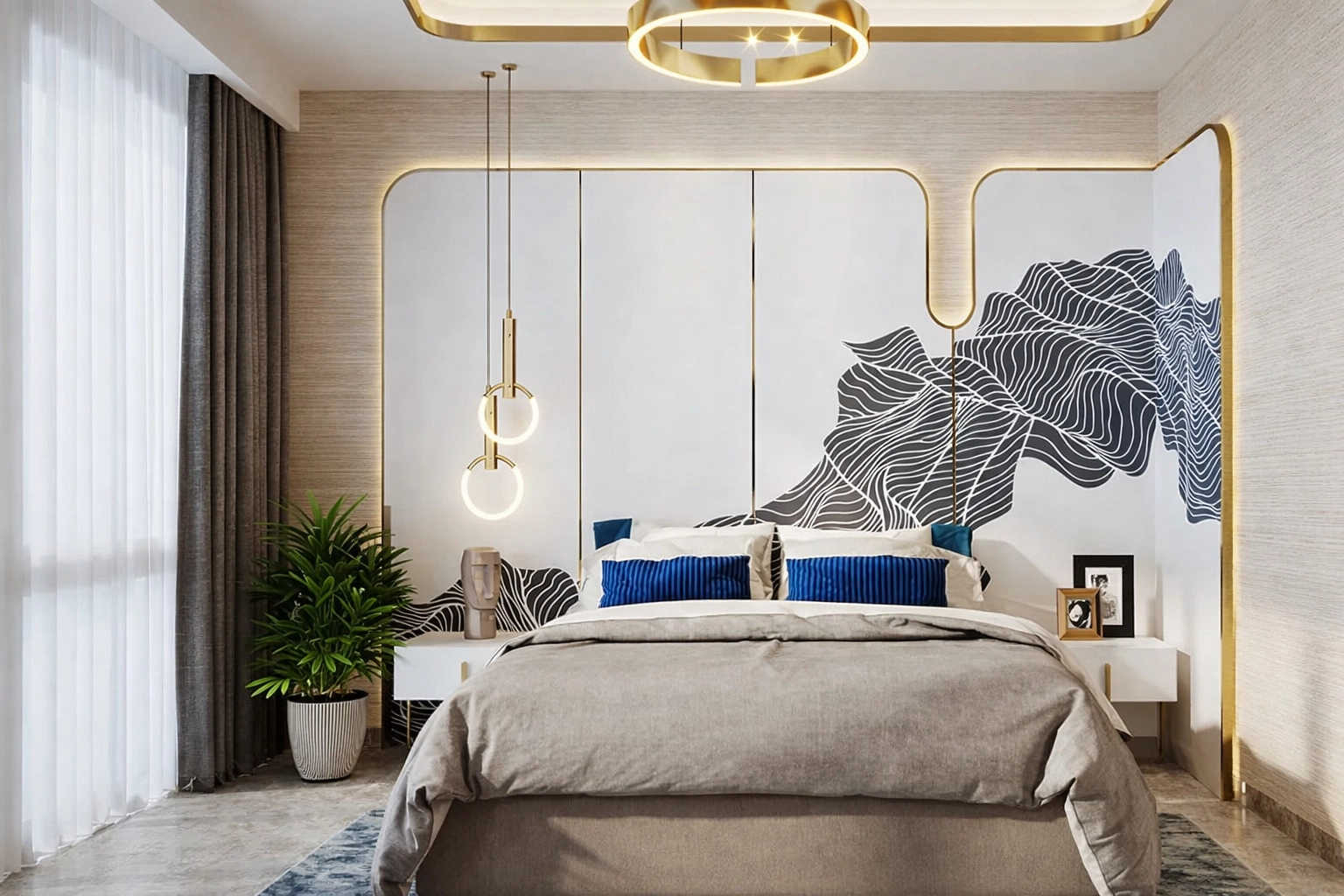 Lodha Adrina Worli - Bedroom