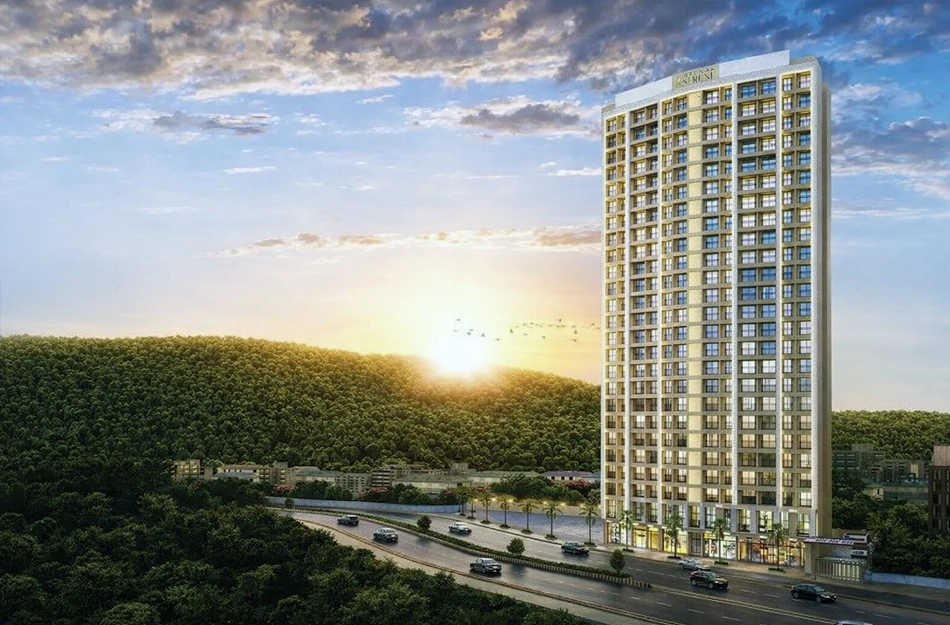 Raunak Serene Pokhran Road 1 - Elevation 2