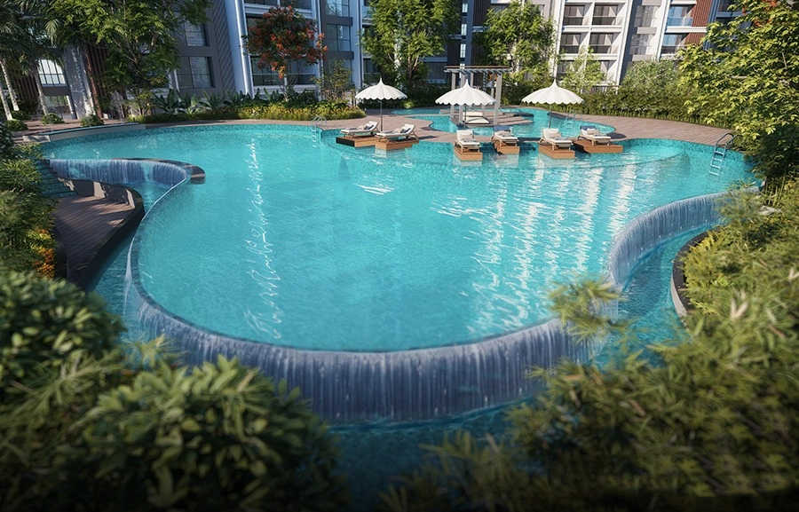 Kohinoor Satori Mahalunge Baner - Swimming Pool