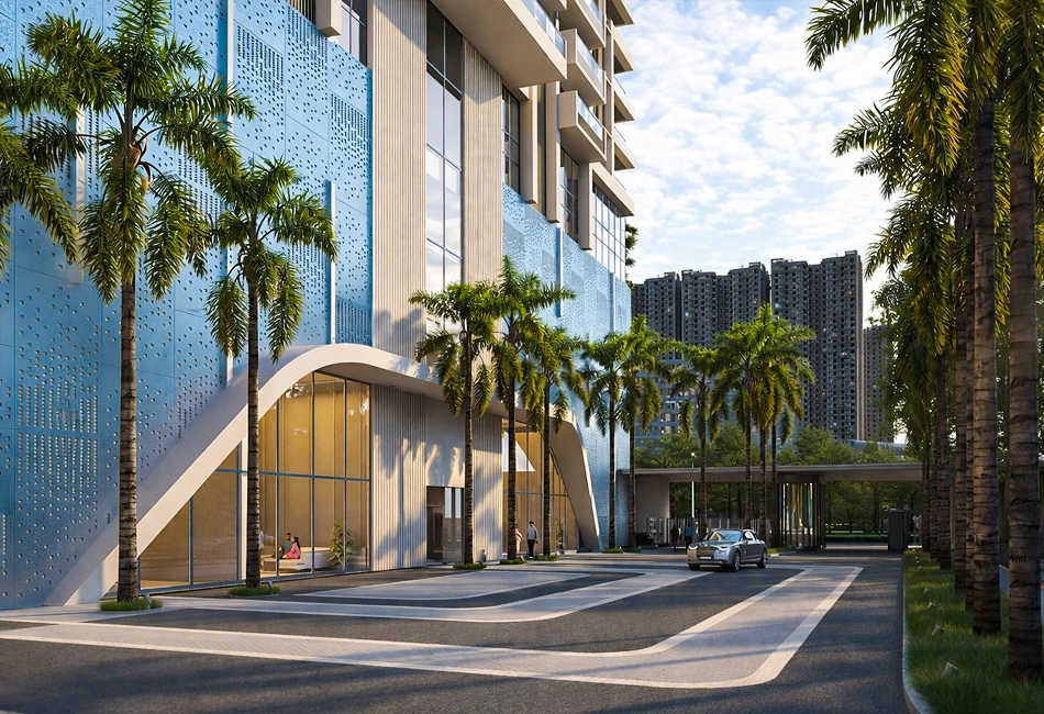 Raymond Invictus by GS Pokhran Road 1 - Project Entrance View