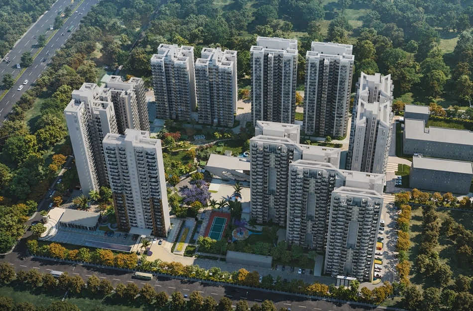 Godrej Nature Plus Sector 33 Gurgaon - Elevation