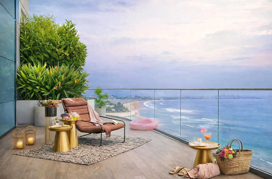Rustomjee Ocean Vista Andheri - Balcony