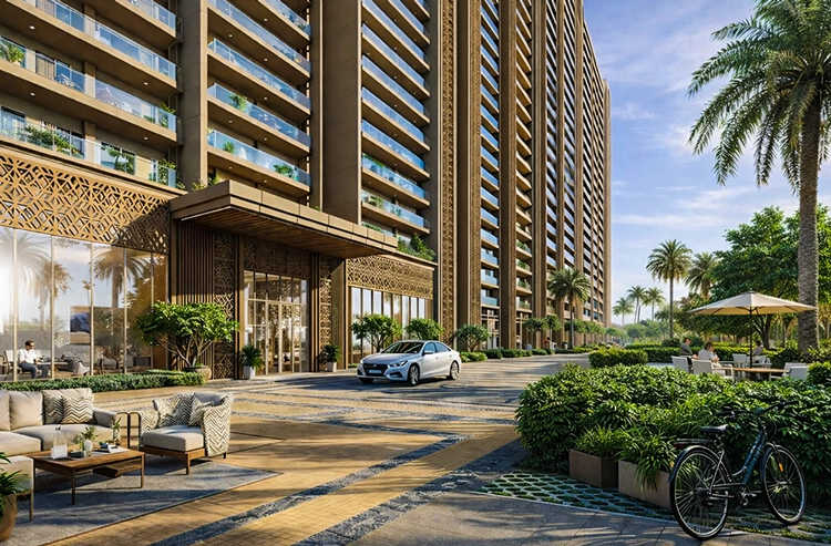 Godrej Majesty Sector 12 Greater Noida - Project Entrance View
