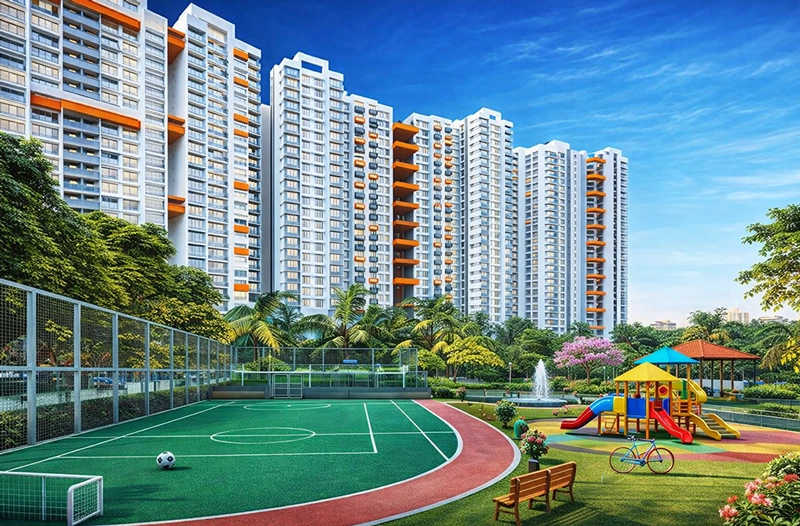 Shapoorji BKC 9 Bandra - Living Room