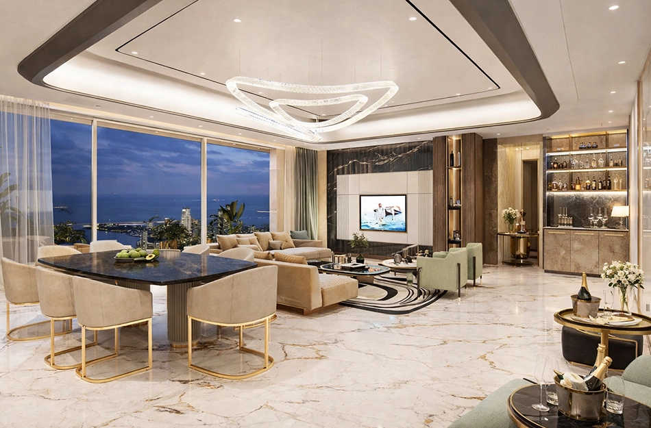 Shapoorji BKC 9 Bandra - Living Room 2
