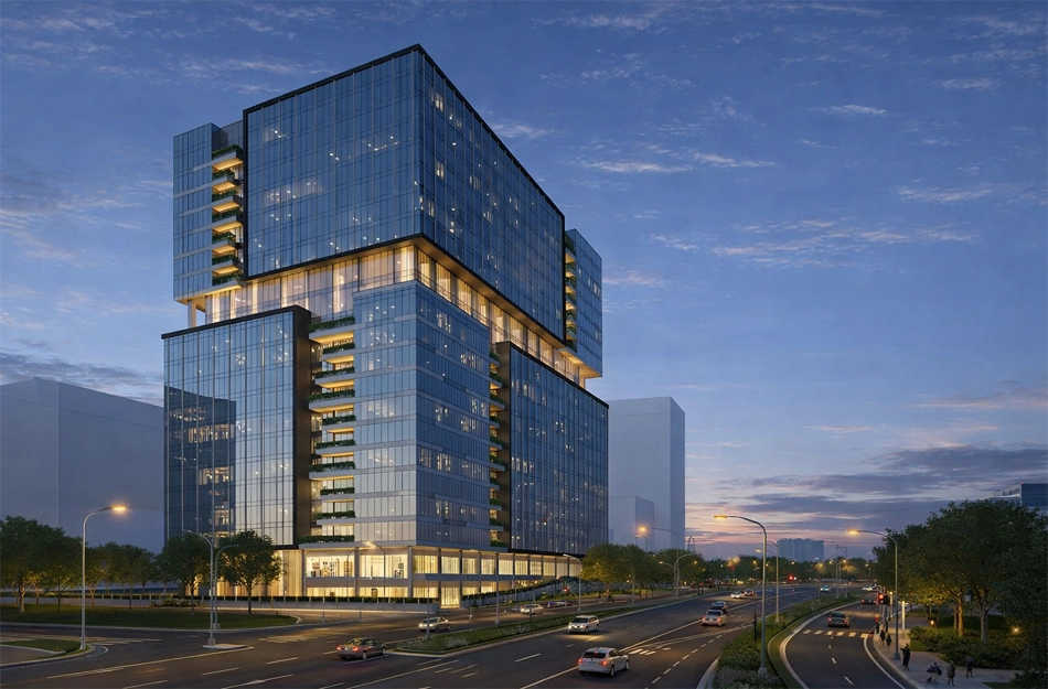 Geras Imperium Atmos Kharadi - Elevation