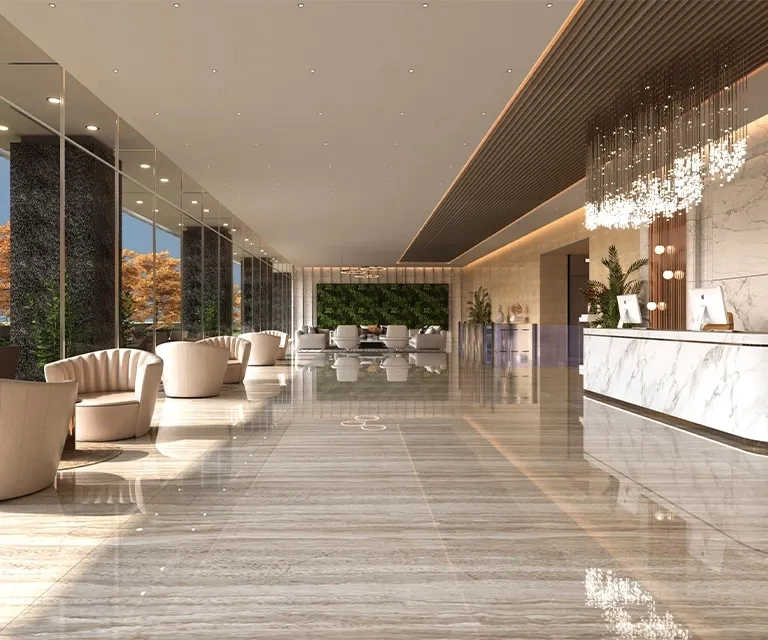 Geras Imperium Atmos Kharadi - Tower Entrance Lobby