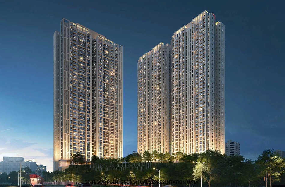 Raymond Ten X Era Pokhran Road 1 - Elevation 2