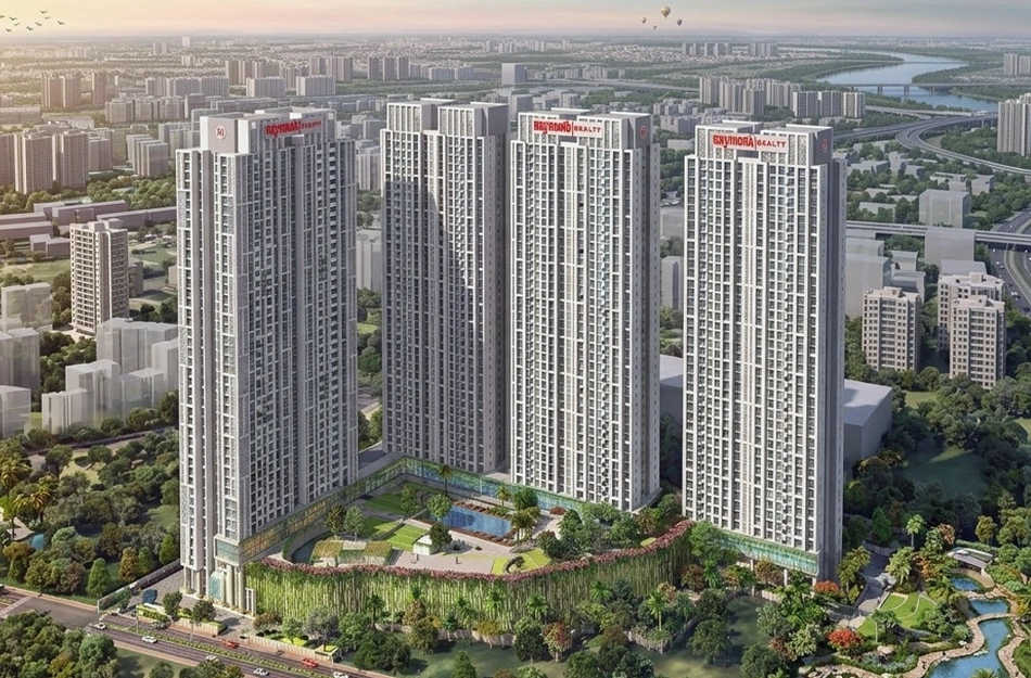 Raymond Ten X Era Pokhran Road 1 - Elevation
