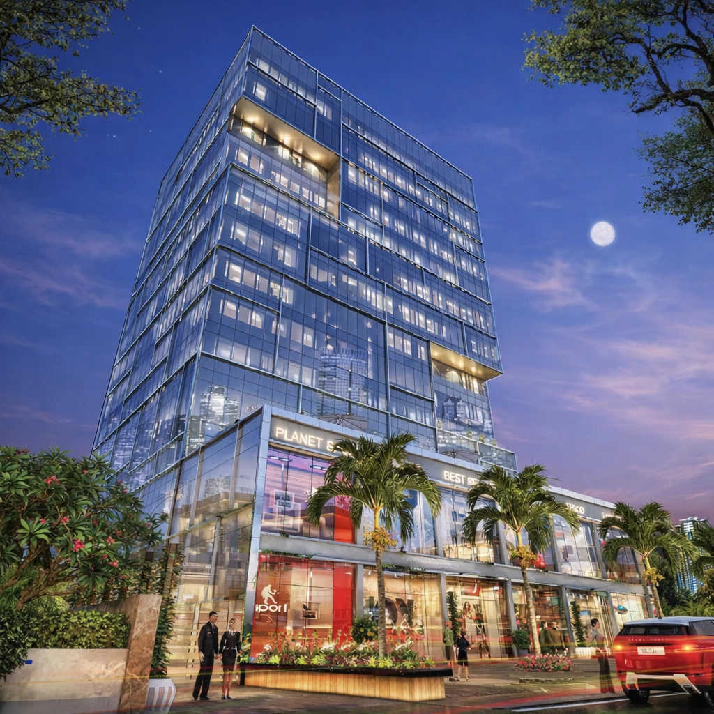 Greenscape CBD 614 Belapur - Elevation 3