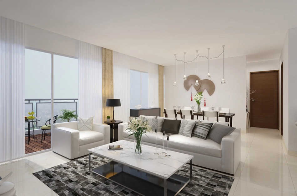 Gagan Avencia Kharadi - Living Room