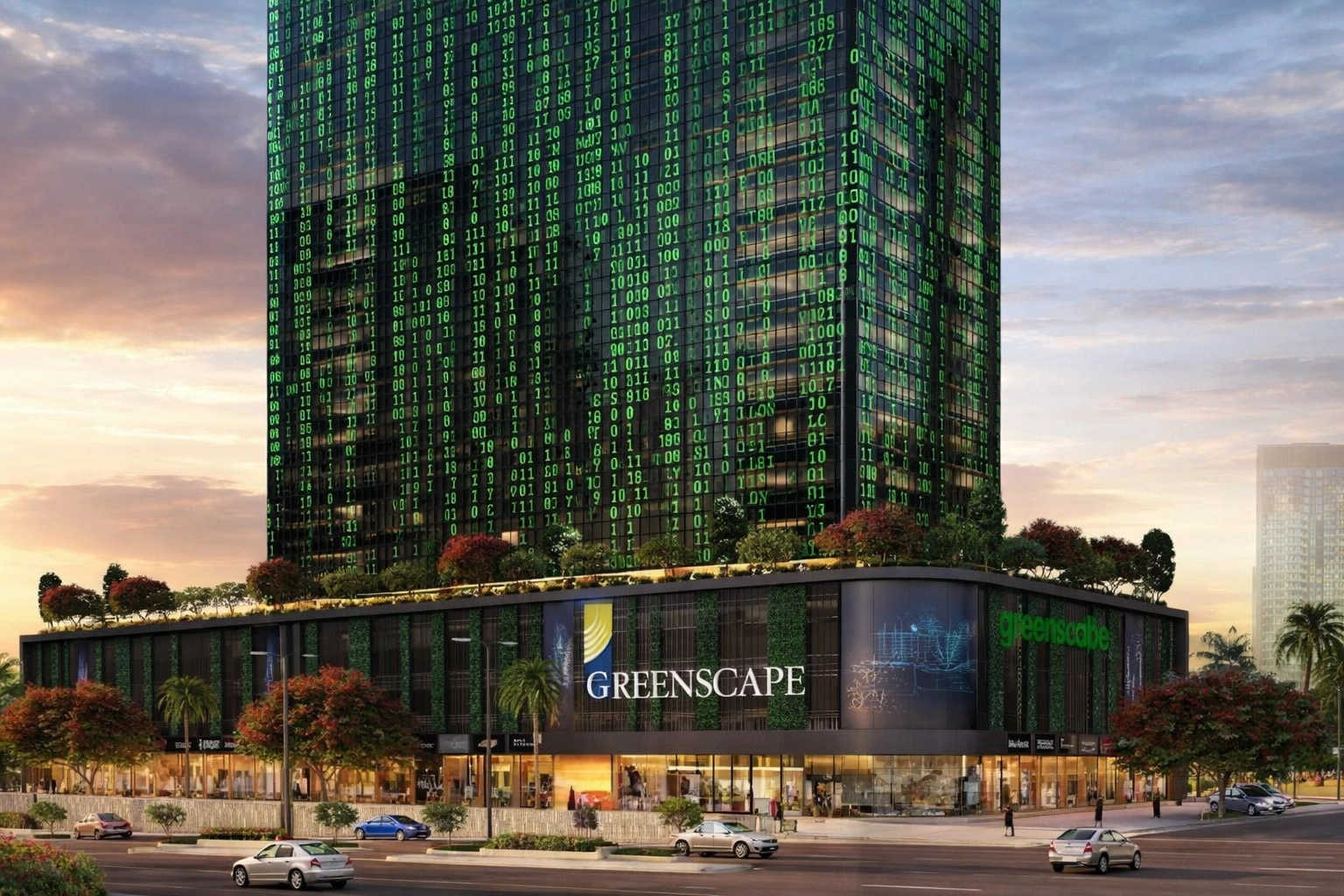 Greenscape Cyber Works Mahape - Entrance