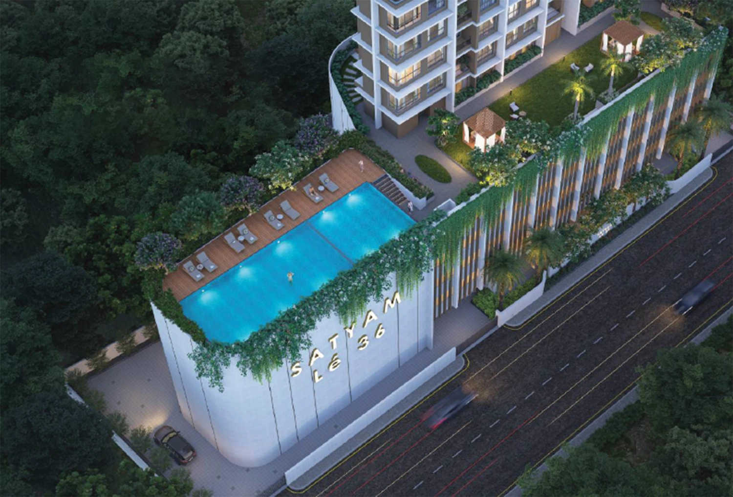 Satyam Le 36 Kharghar - Outdoor Space 3