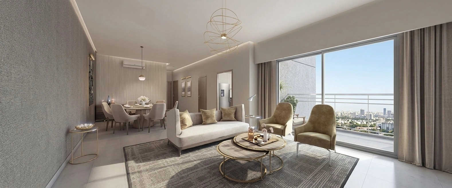Birla Niyaara Worli - Living Room