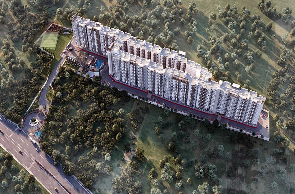 Sowparnika Euphoria Whitefield - Elevation 2