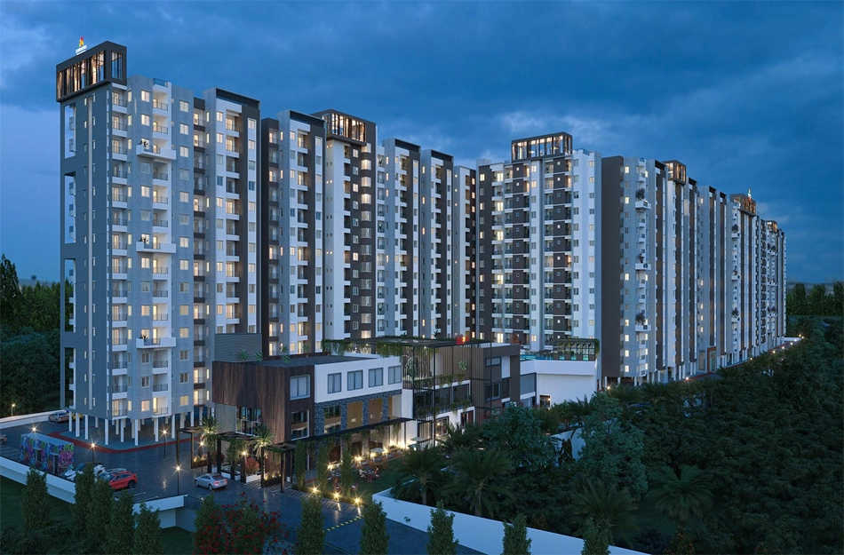 Sowparnika Euphoria Whitefield - Elevation