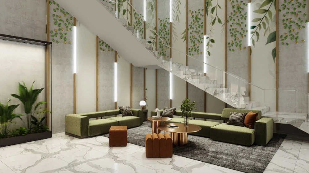 TVS Emerald Auralis Sathanur - Living Room