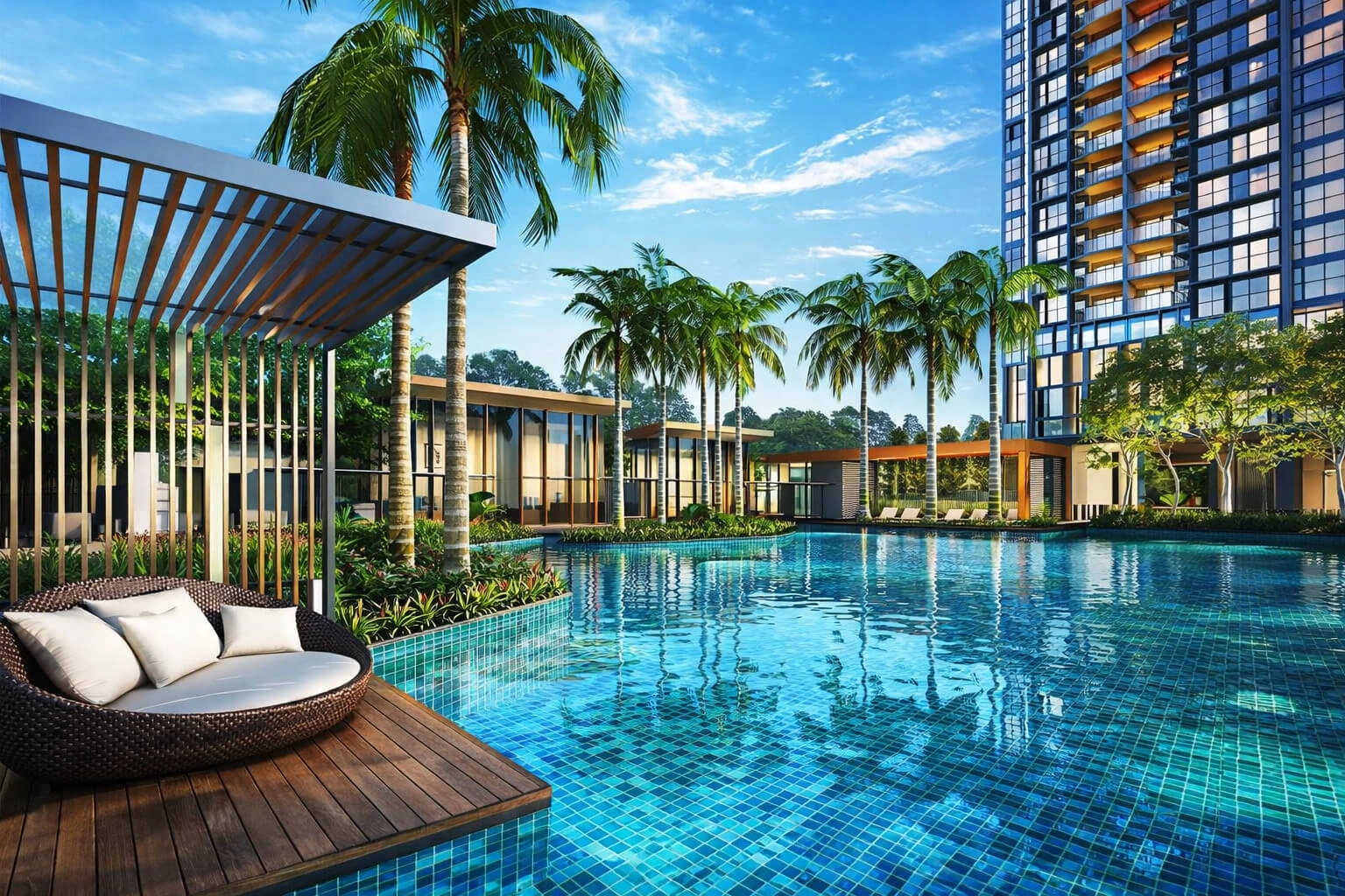 Ajmera Mission Mumbai Bhandup - Swimming Pool