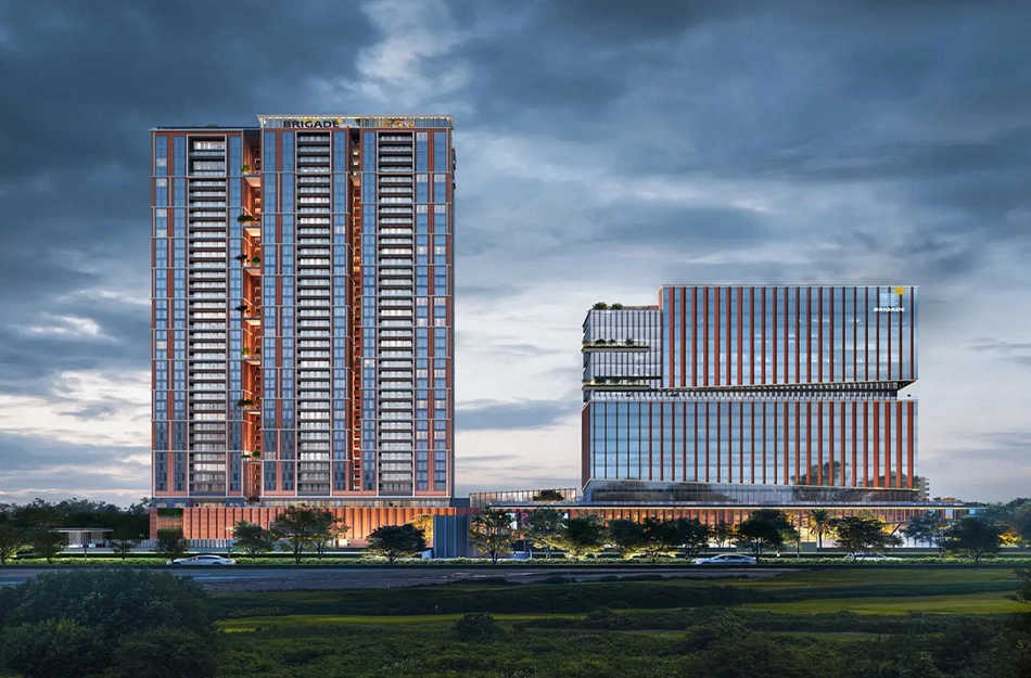 Brigade Icon Anna Salai - Elevation 3