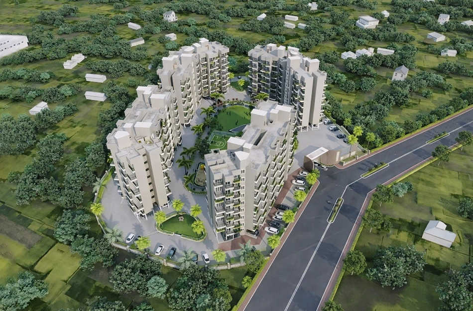 Akshar Emperia Garden Panvel - Elevation 1