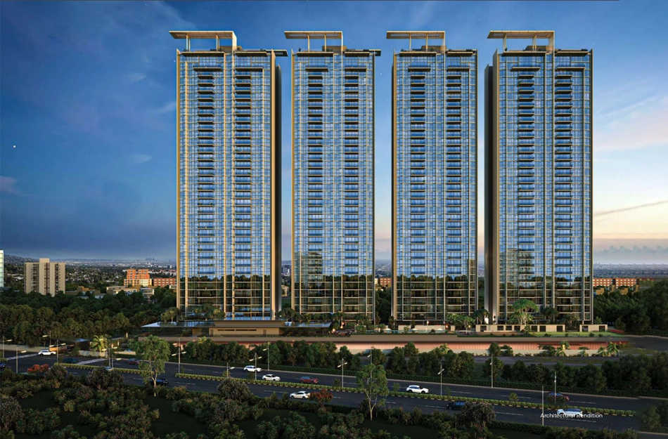 Kasturi Balmoral Towers Balewadi - Elevation