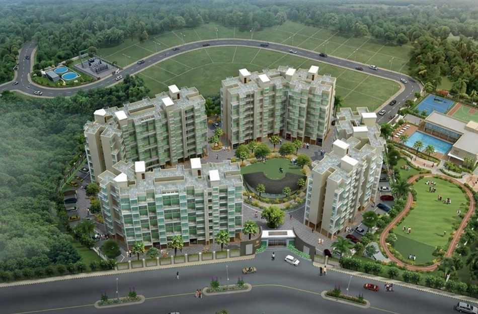 Akshar Emperia Garden Panvel - Elevation