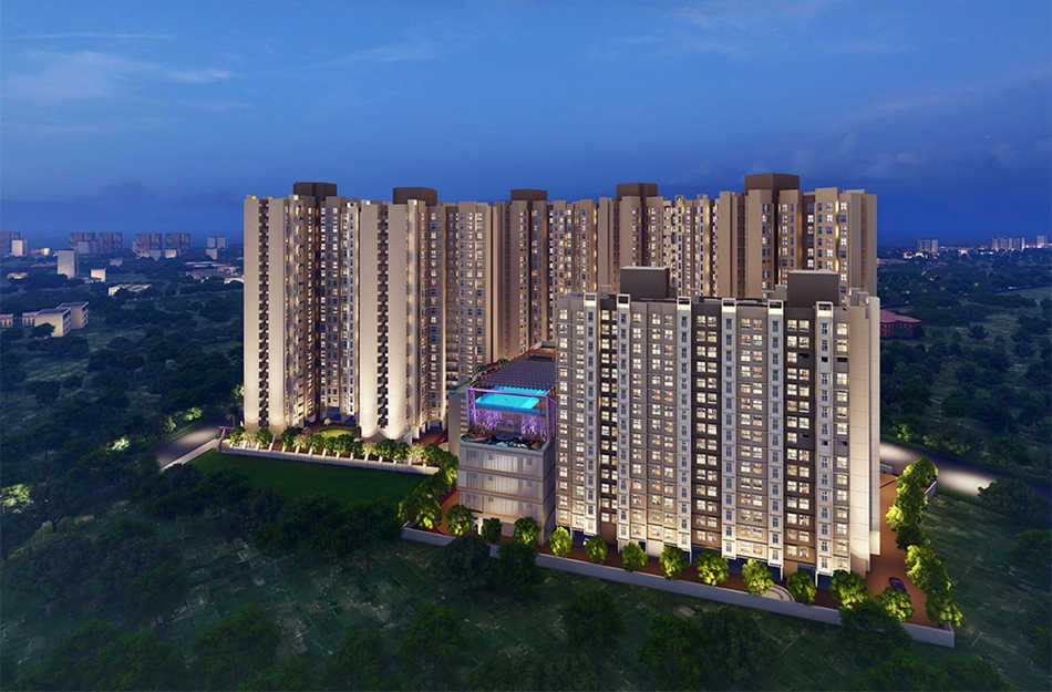 Kohinoor Royale Towers Hinjewadi - Elevation