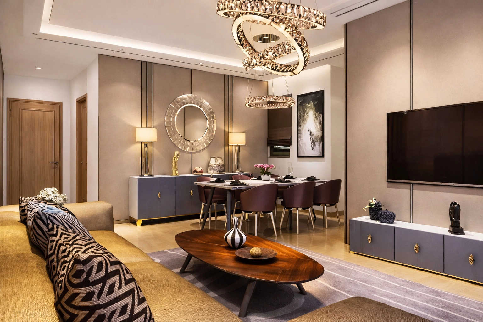 Prestige Siesta Mulund - Living Room
