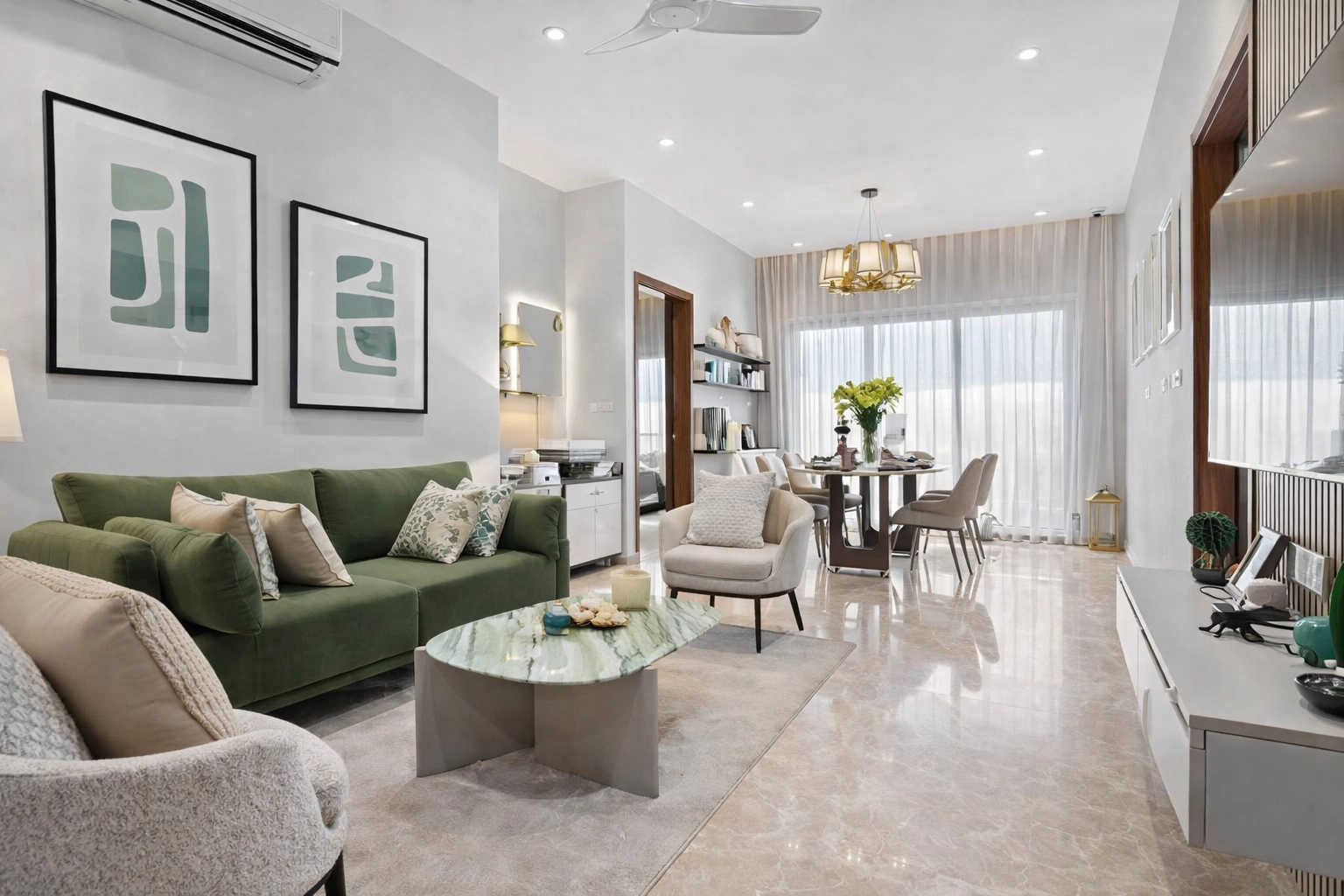 Casagrand Highclere Kovur - Living Room