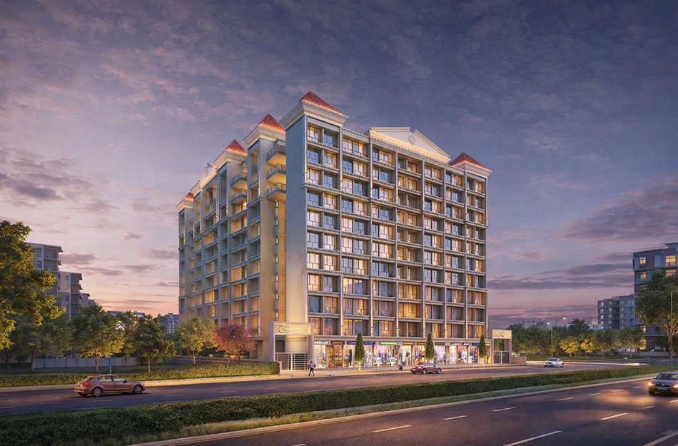 Precious Majestic Pushpak Nagar - Elevation 2
