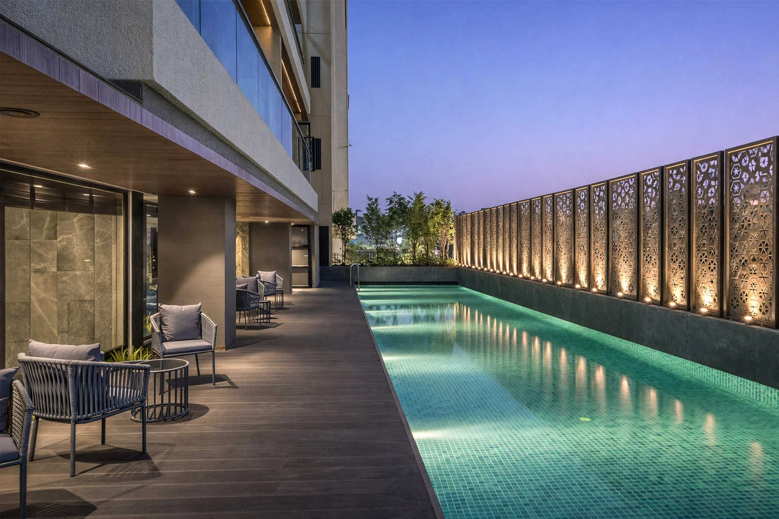 Platinum Palm Woods Seawoods - Swimming Pool