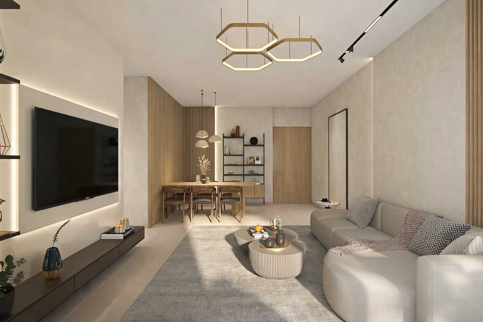 Birla Evam Manjri BK - Living Room