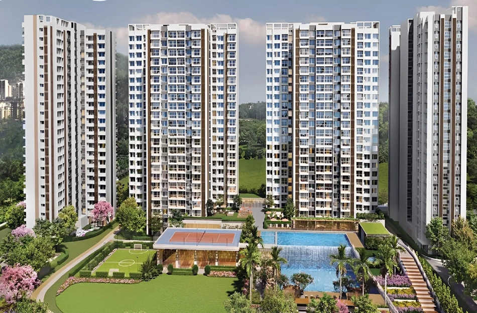 Shapoorji Pallonji Skyraa Pokhran Road 2 - Elevation