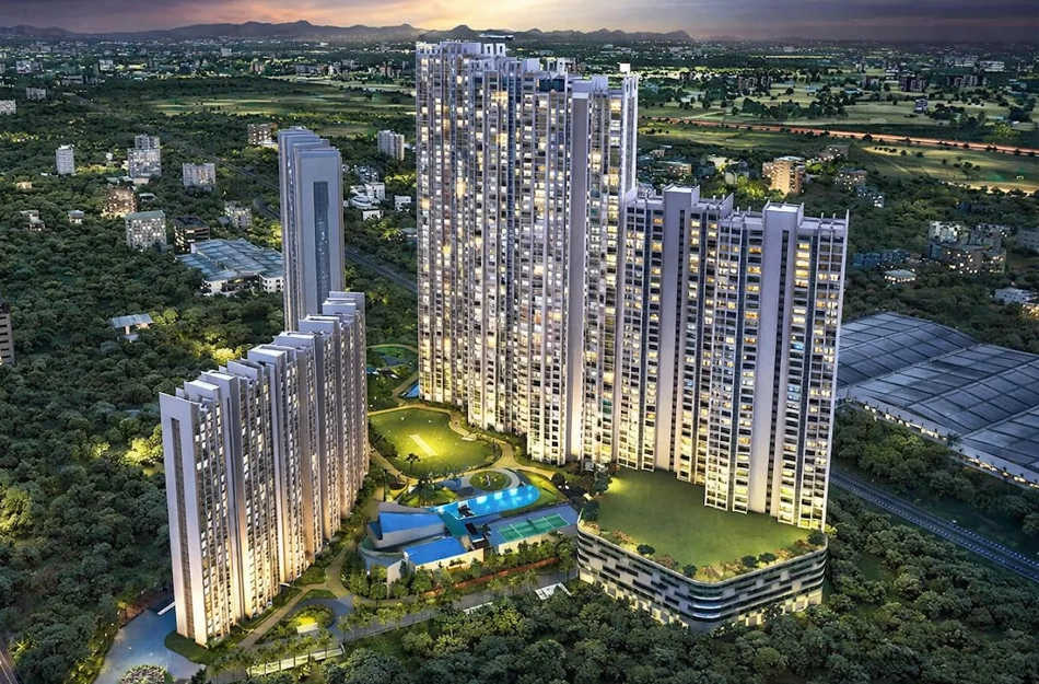 Runwal Forest Kanjurmarg - Elevation