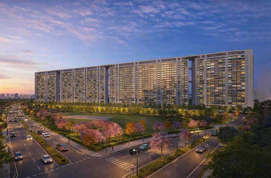 Kumar Magnacity Manjri - Elevation