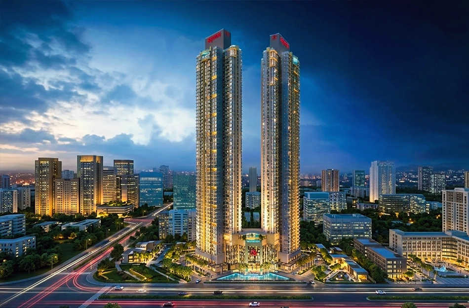 Raymond The Address By GS Pokhran Road 1 - Elevation 2