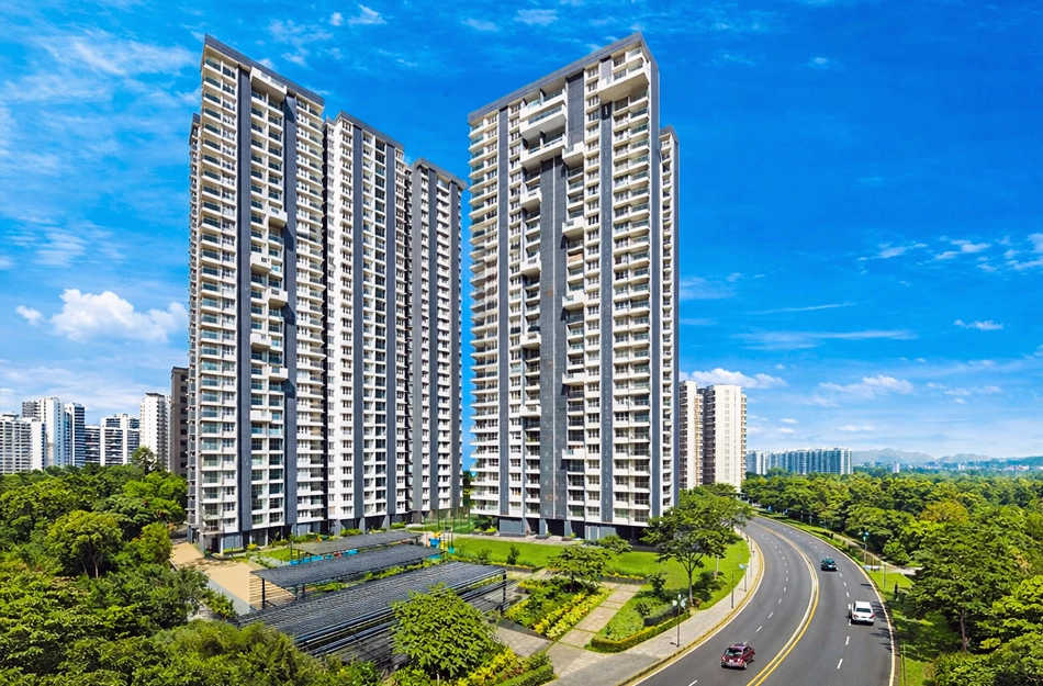 Wadhwa Courtyard Pokhran Road 2 - Elevation