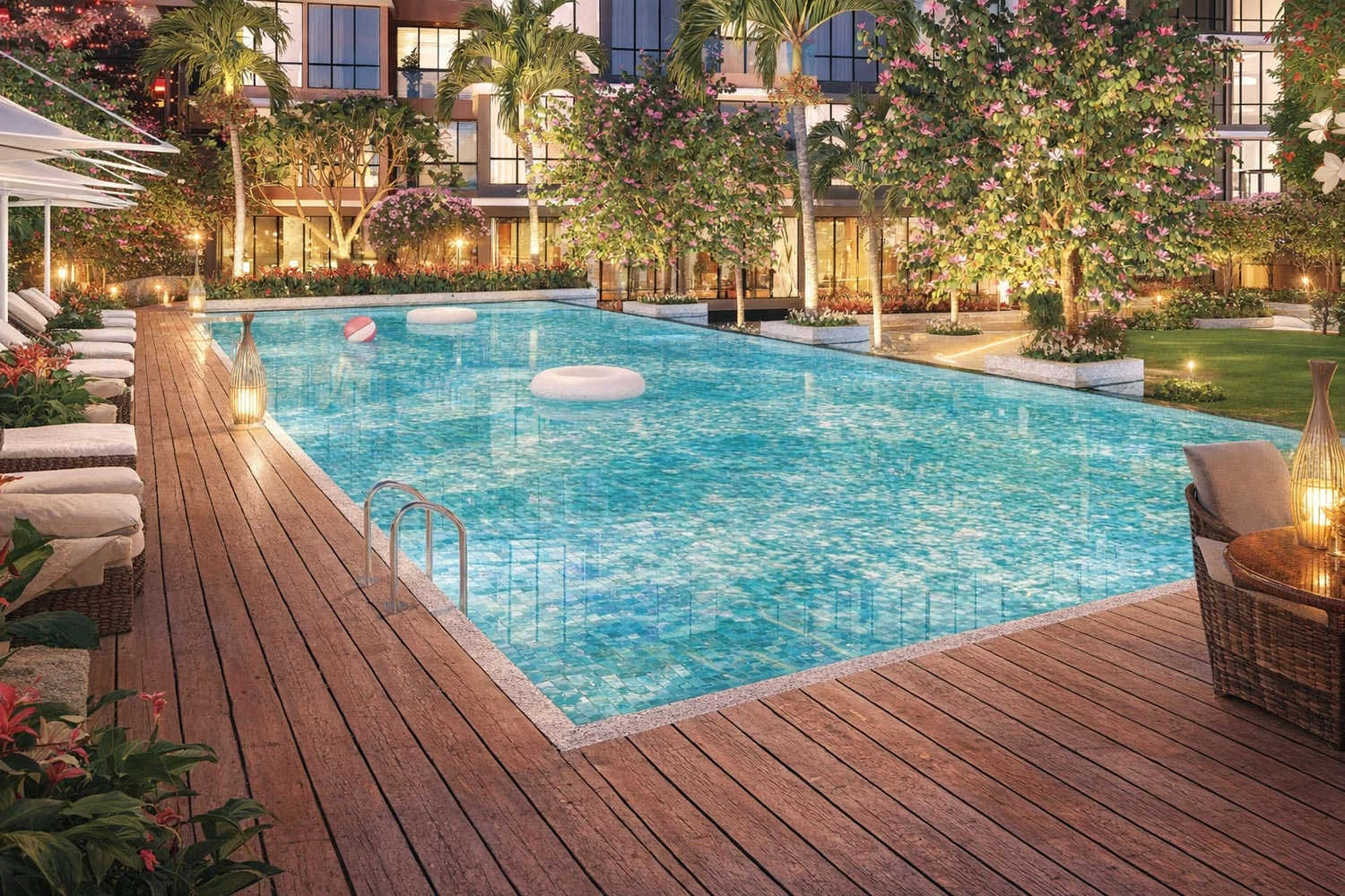 Satyam Next Level Kharghar - Swimming Pool