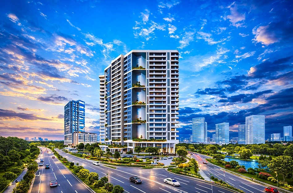 Sunteck BKC Bandra - Elevation
