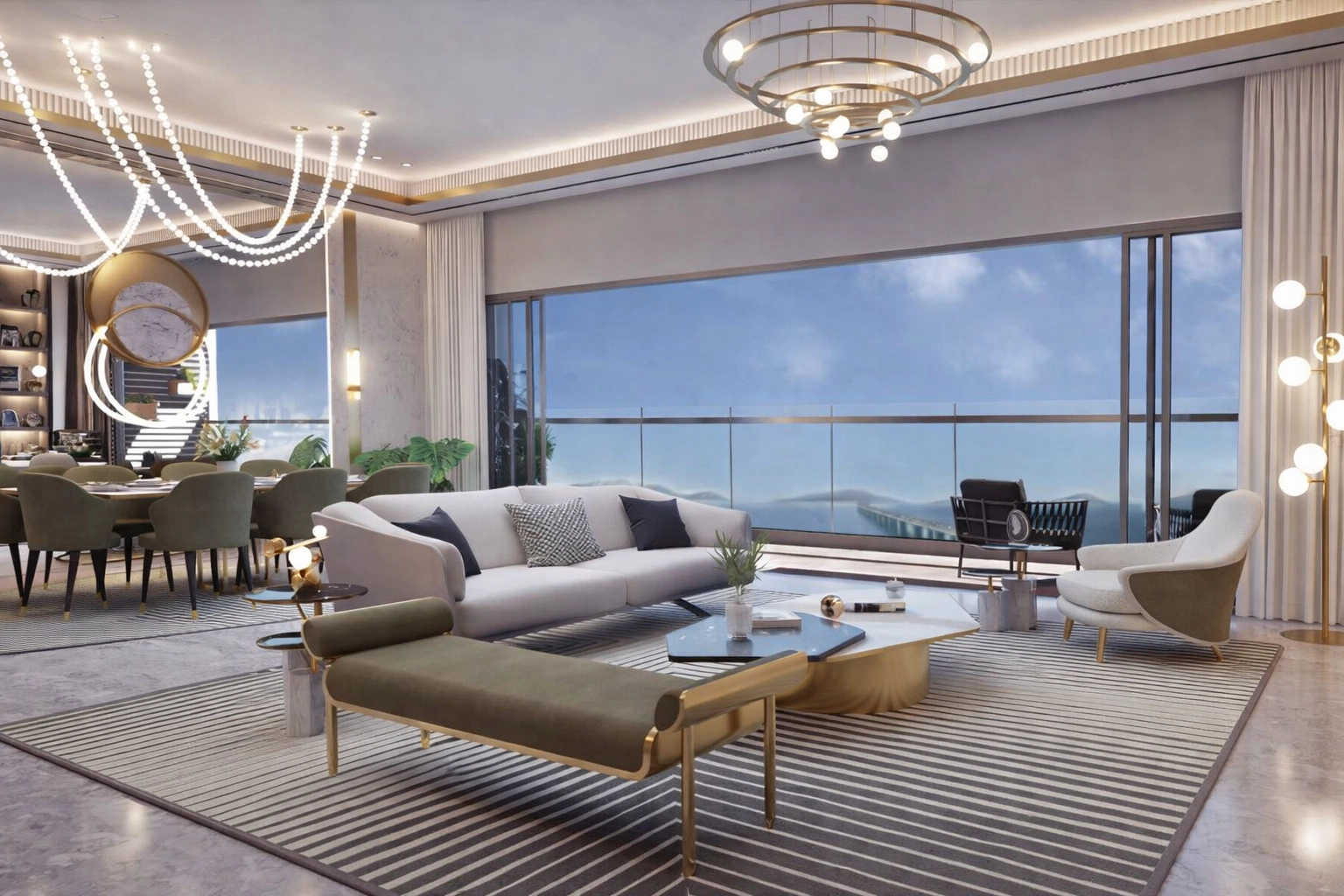 L & T The Gateway Sewri - Living Room
