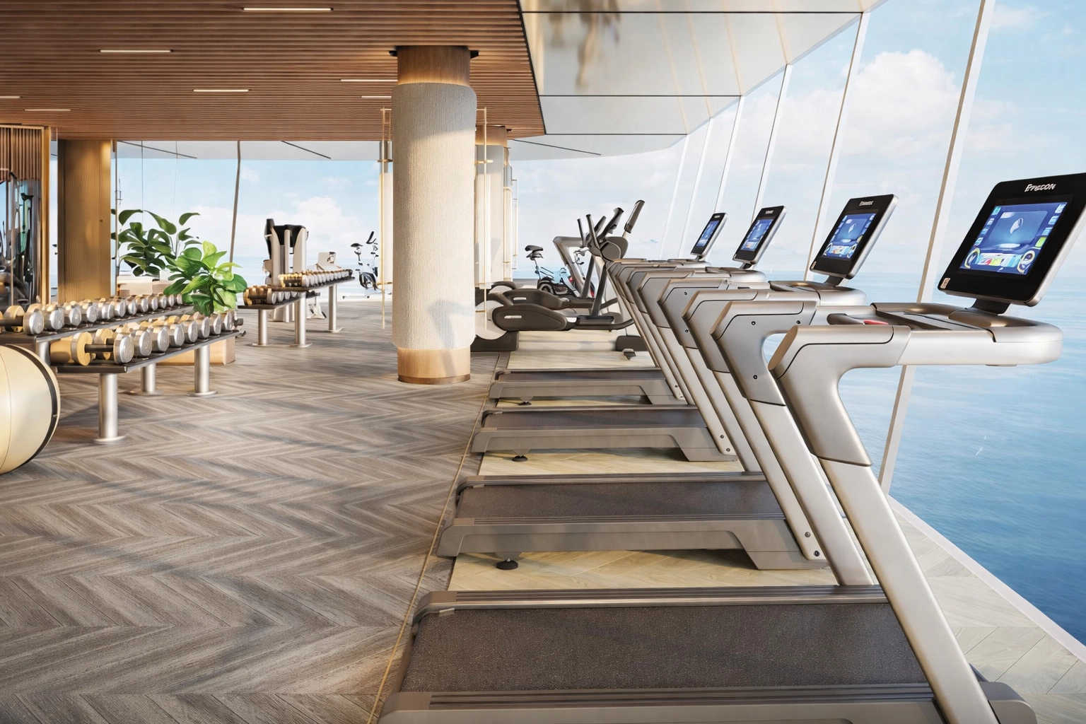 L & T The Gateway Sewri - Gym