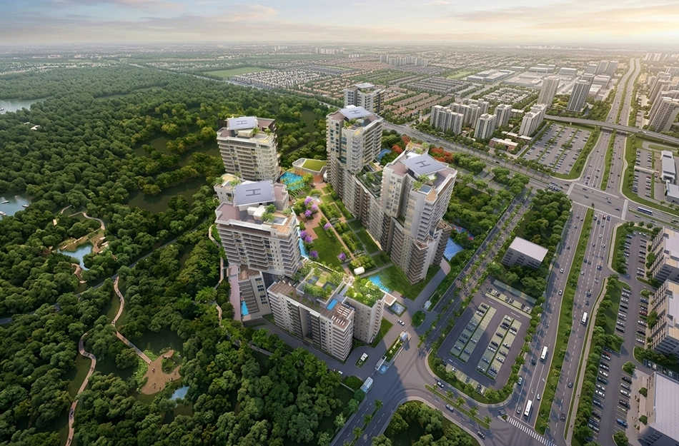 Embassy Lake Terraces Hebbal - Elevation
