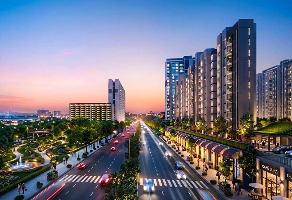Lodha Olivia Antarli - Project Front View
