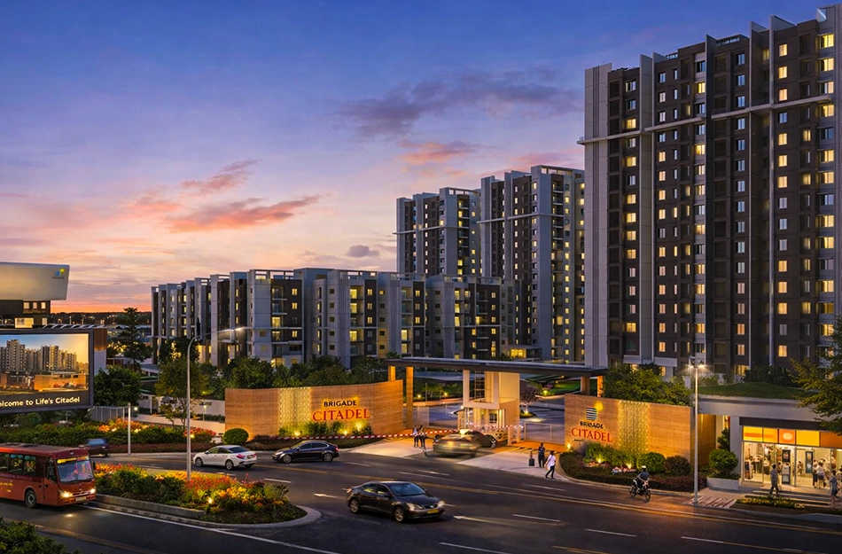 Brigade Manor Moti Nagar - Project Front View