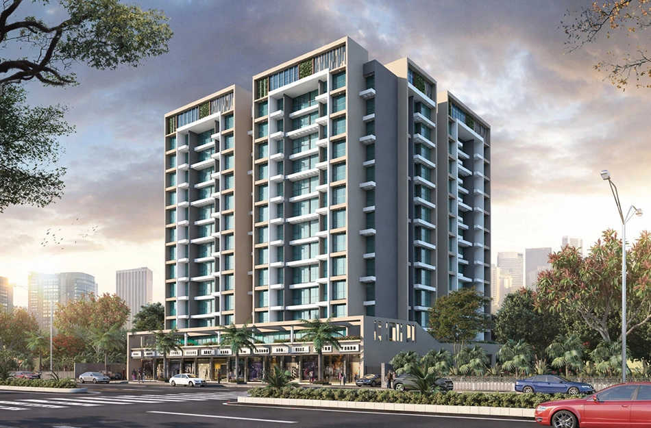 Bhagwati Elysia 1 Pushpak Nagar - Elevation